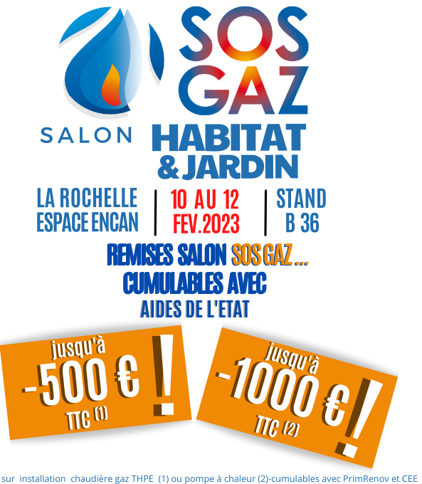 Sos Gaz Pompe A Chaleur Salon Habitat La Rochelle Sos Gaz 1
