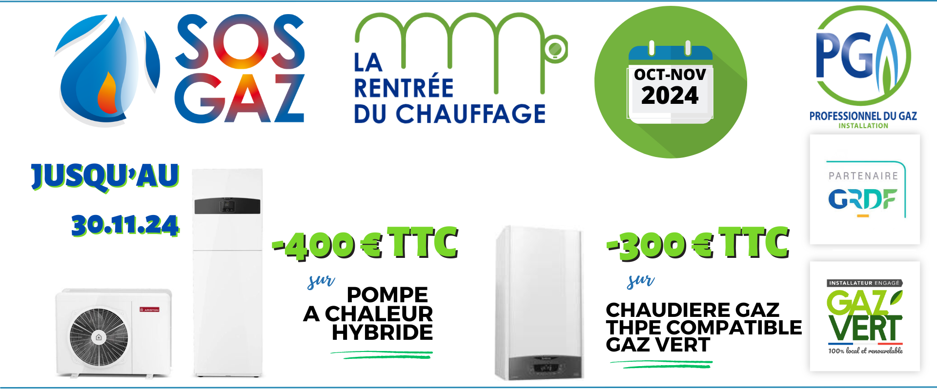Sos Gaz Pompe A Chaleur OFFRE Rentree Du Chauffage 2024